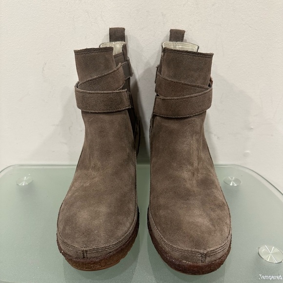 Merrell Tremblant Ankle Booties J94750 Suede Wedge Brown‎ Women's 8 - Picture 2 of 9